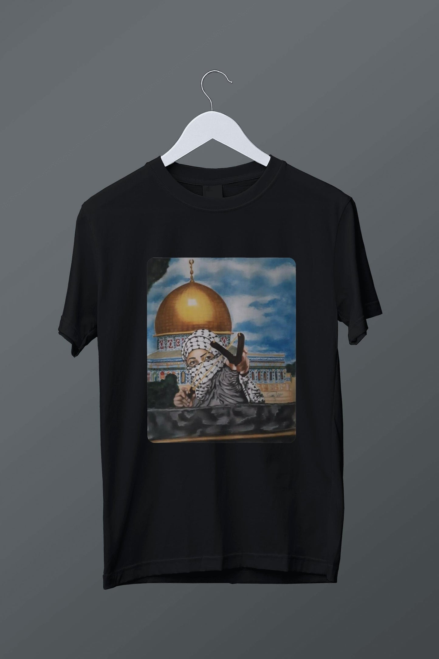 Kudüslü Asker Baskılı T-shirt