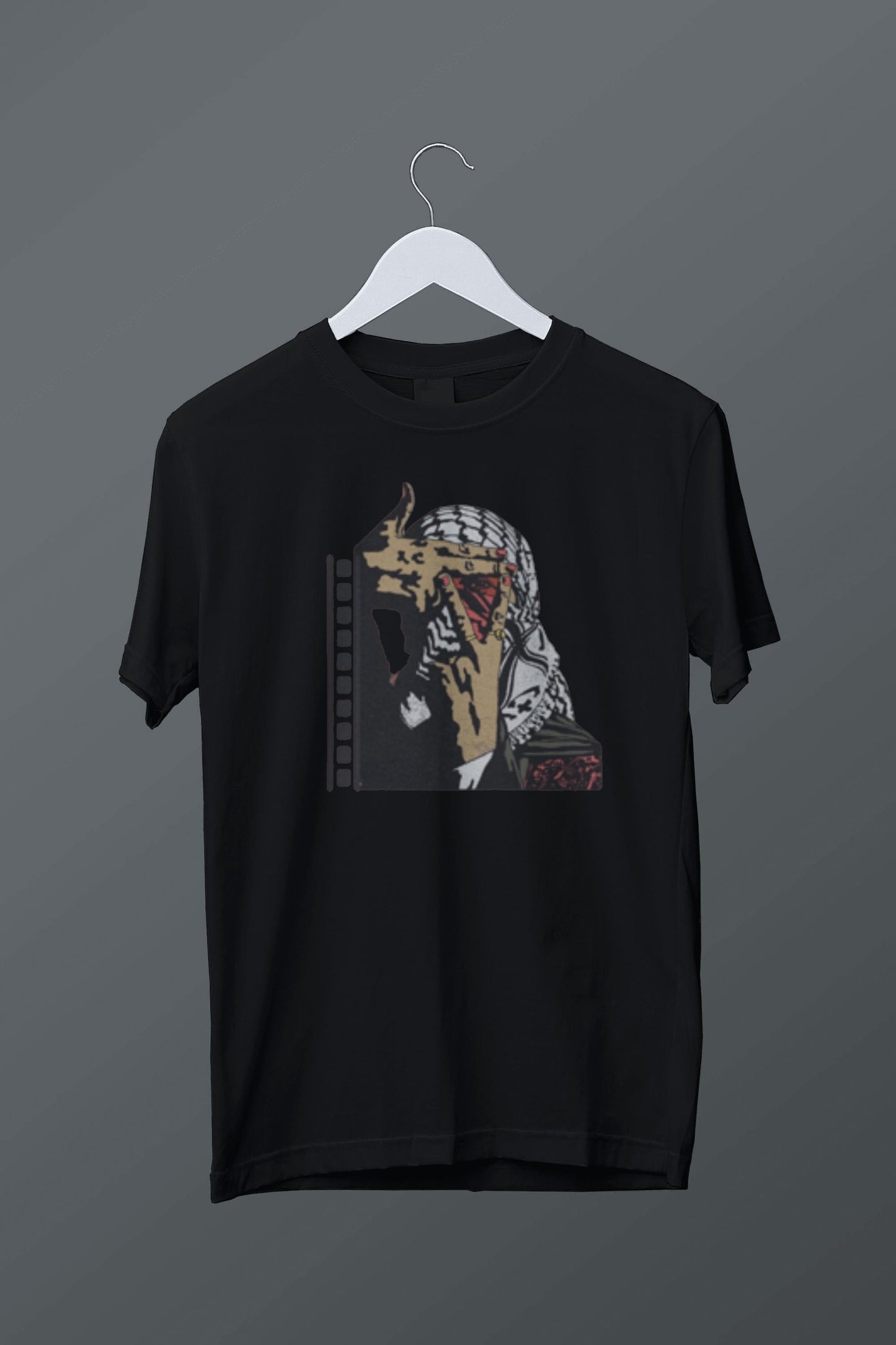 Filistin Kadrajımızda Temalı Baskılı T-shirt