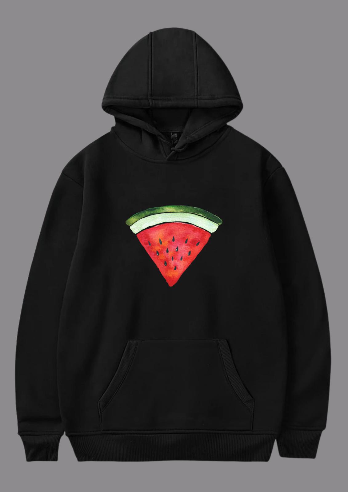 Karpuz Baskılı Hoodie