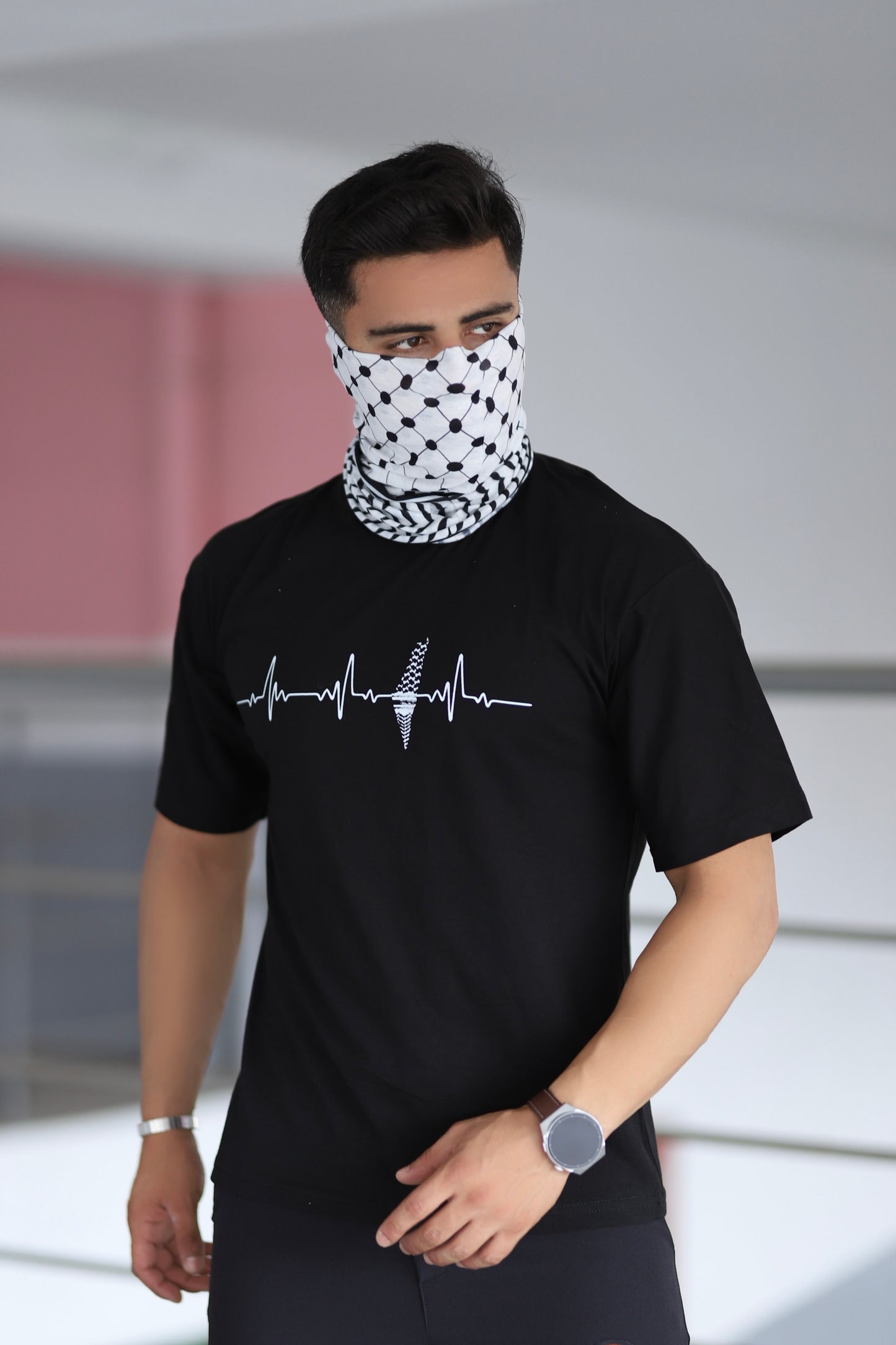 Kefiye Desenli Buff