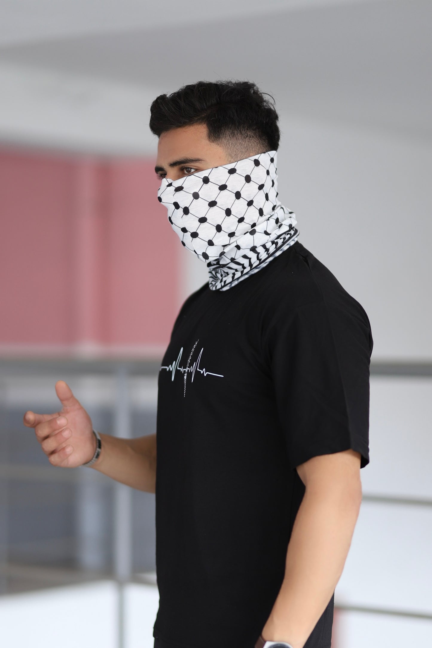 Kefiye Desenli Buff