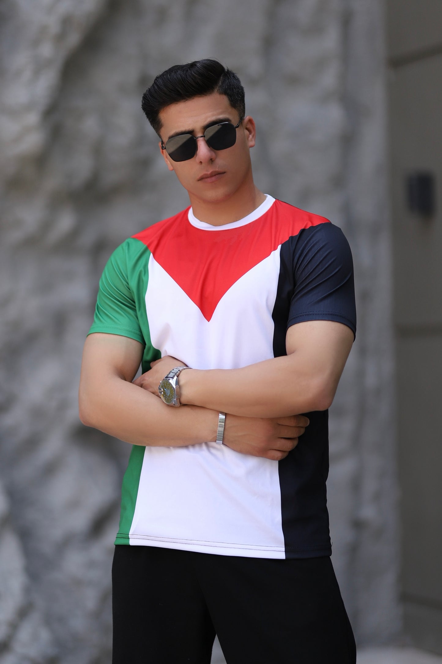 Filistin Bayrak Temalı Forma