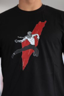 Filistin Haritası Baskılı T-shirt
