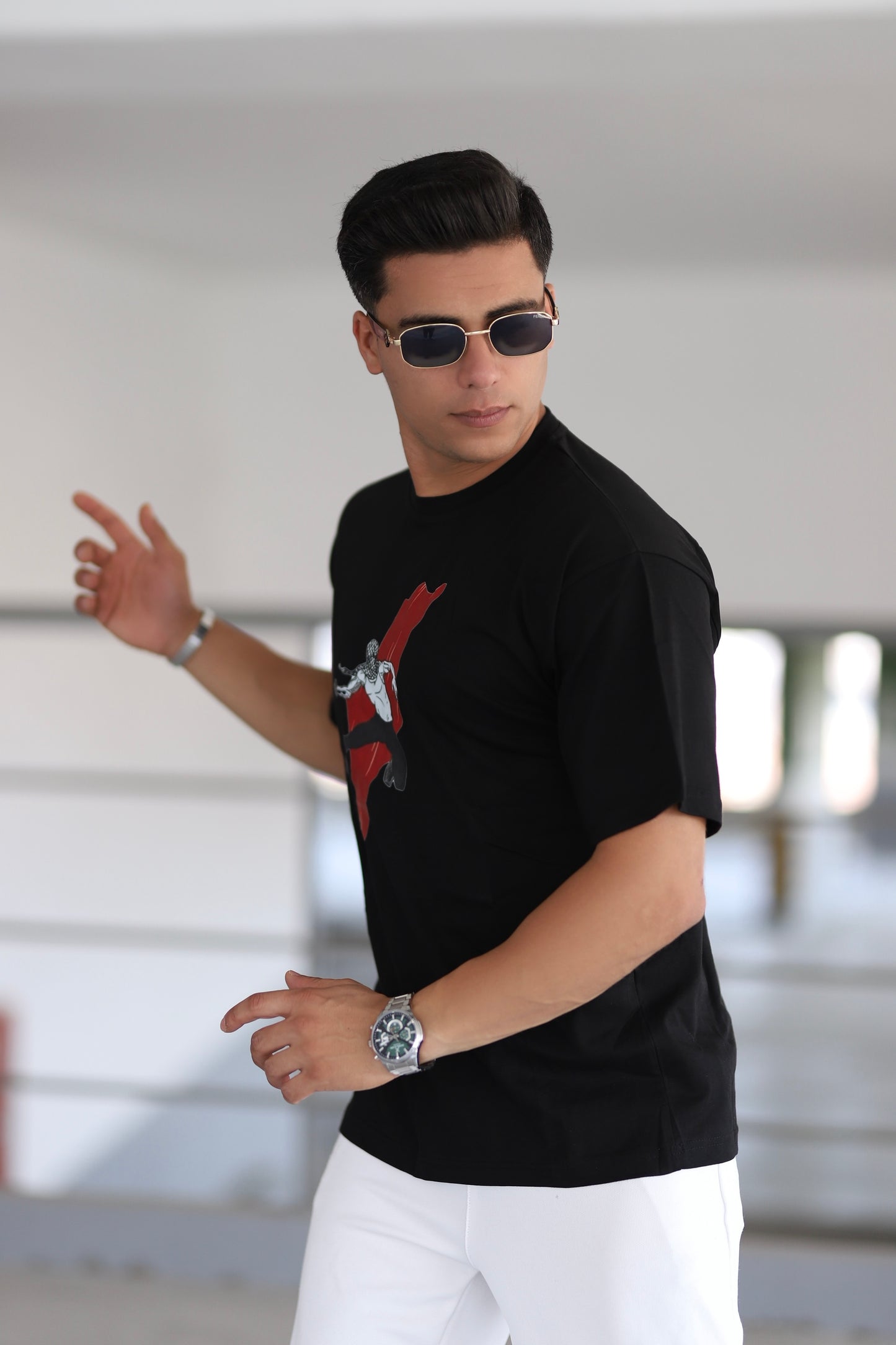 Filistin Haritası Baskılı T-shirt
