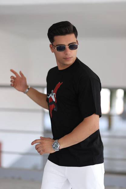 Filistin Haritası Baskılı T-shirt