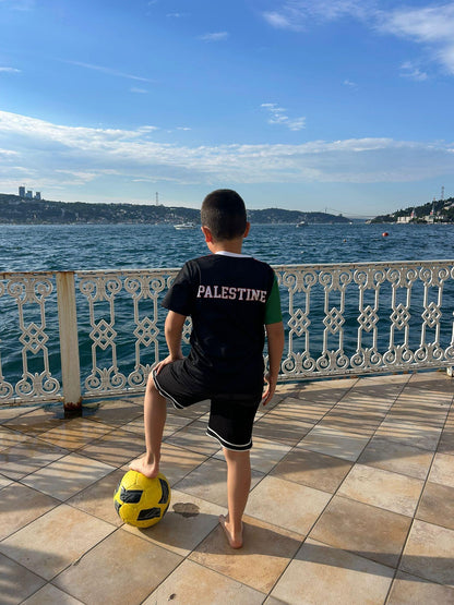 Filistin Bayrak Temalı Çocuk Forması