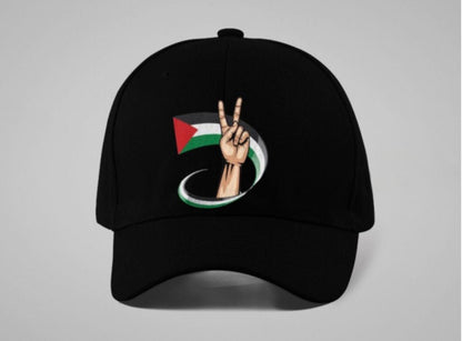 قبعة ذات طابع فلسطيني