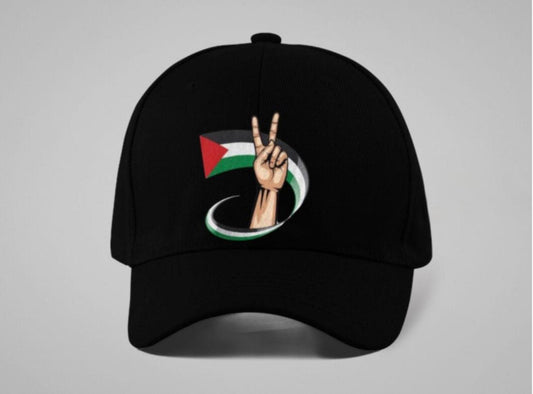 قبعة ذات طابع فلسطيني